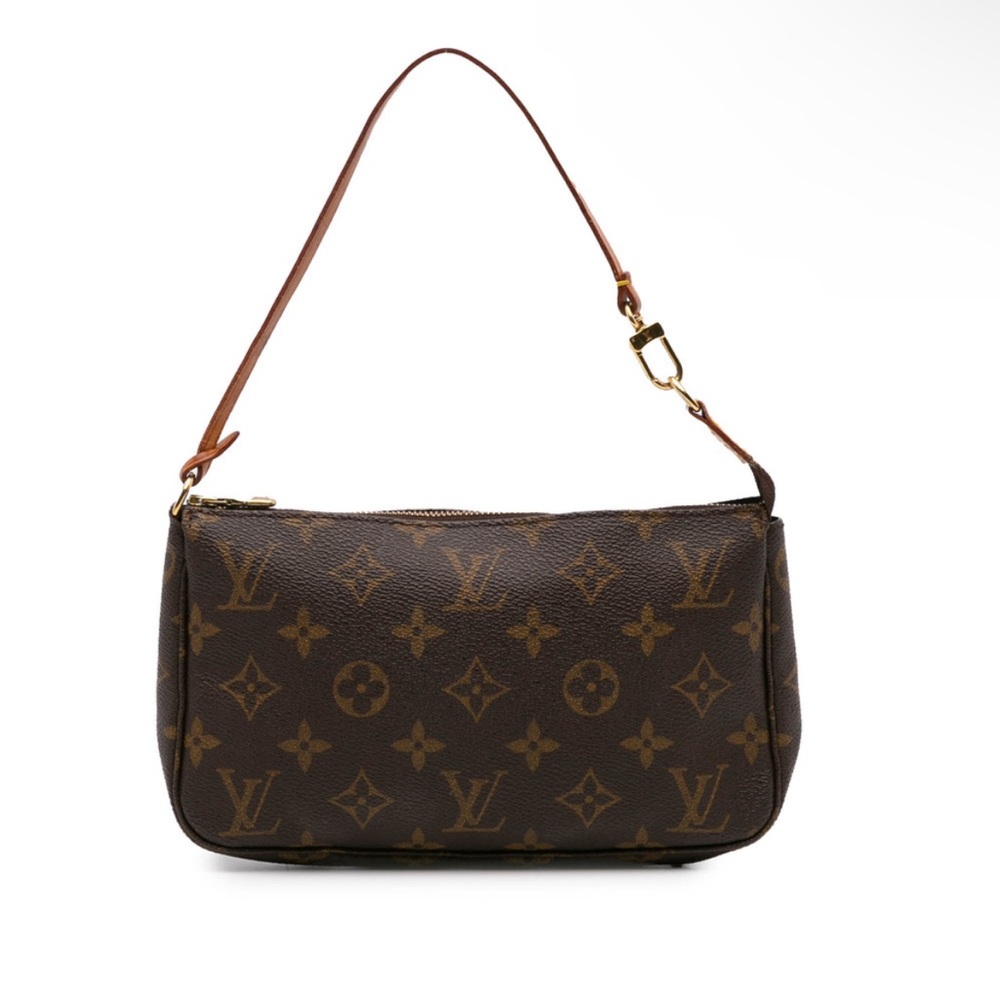 Louis Vuitton Brown Monogram Clutch